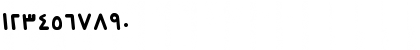 Download AYM Thghr 3 S_U normal. Normal Font Numeric Preview