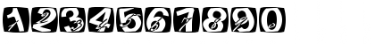Download AZFusioneTwo Regular Font Numeric Preview