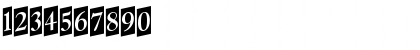 Download a_AntiqueTtlTrdCmUp Regular Font Numeric Preview