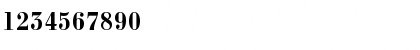 Download a_BodoniNovaNr Bold Font Numeric Preview
