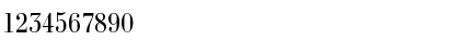 Download a_BodoniNovaNr Regular Font Numeric Preview