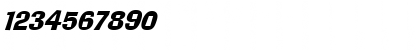 Download Blox Italic Font Numeric Preview