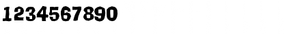 Download a_Broker Regular Font Numeric Preview