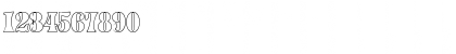Download a_CalyxOtl Regular Font Numeric Preview