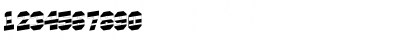 Download a_CampusStripUp Regular Font Numeric Preview