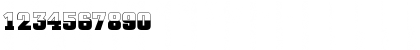 Download a_CityNovaTitulB&W Bold Font Numeric Preview