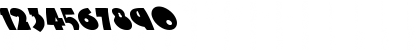Download Blue Eyes 1 Regular Font Numeric Preview