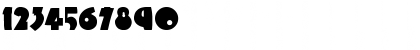 Download Blue Eyes 2 Regular Font Numeric Preview