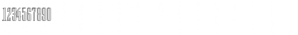 Download a_EmpirialOtl Regular Font Numeric Preview