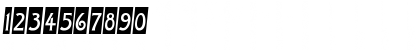 Download a_ModernoCmObl Regular Font Numeric Preview