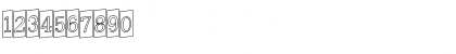 Download a_NoterCmOtlUp Regular Font Numeric Preview