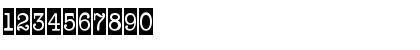 Download a_OldTyperNrCmCmb1 Regular Font Numeric Preview
