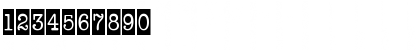 Download a_OldTyperNrCmCmb2 Regular Font Numeric Preview