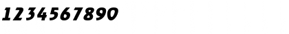 Download a_Rewinder BoldItalic Font Numeric Preview