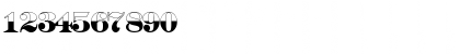 Download a_SeriferTitulB&W Bold Font Numeric Preview