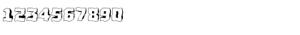 Download a_Simpler3DBrk Regular Font Numeric Preview