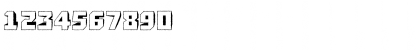 Download a_Simpler3DRgh Regular Font Numeric Preview