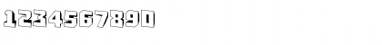 Download a_Simpler3DShiftDn Regular Font Numeric Preview