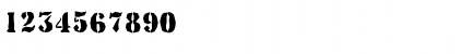 Download a_StamperBrk Regular Font Numeric Preview