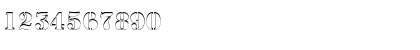 Download a_StamperSh Regular Font Numeric Preview
