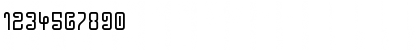 Download !Y2KBUG Regular Font Numeric Preview
