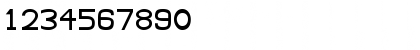 Download Abtechia 1 Font Numeric Preview