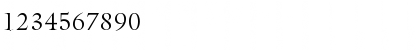 Download Acanthus Light SSi Light Font Numeric Preview