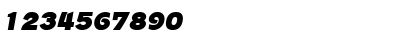 Download AdvertisersGothic Italic Font Numeric Preview