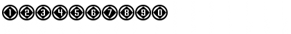 Download BlueIce Regular Font Numeric Preview