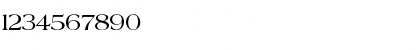 Download Agate-Normal Regular Font Numeric Preview
