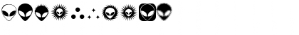 Download Alienator Regular Font Numeric Preview