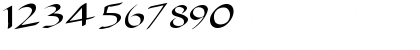 Download Ancient Regular Font Numeric Preview