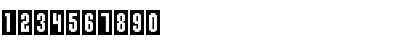 Download Anticlimax Regular Font Numeric Preview