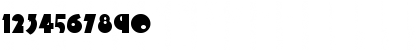 Download ArbuckleFat Regular Font Numeric Preview