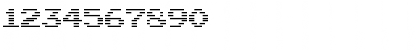 Download Arcade Classic Regular Font Numeric Preview