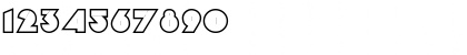 Download Argot Display Caps SSi Regular Font Numeric Preview