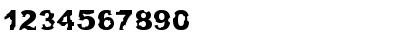 Download AteUpWithDumbAss Regular Font Numeric Preview