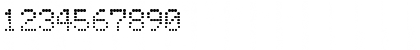 Download Atomic Clock Radio Regular Font Numeric Preview