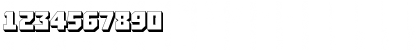 Download a_Simpler3D Bold Font Numeric Preview