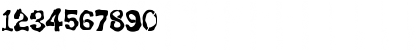 Download AdLib Regular Font Numeric Preview