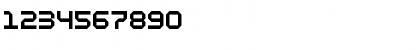 Download Blutter Regular Font Numeric Preview