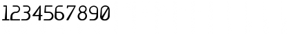 Download Base6 Regular Font Numeric Preview