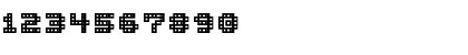 Download BM block A15 Font Numeric Preview