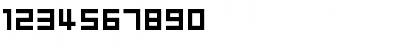 Download BM bug A6 Font Numeric Preview