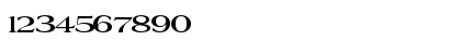 Download BedFord Regular Font Numeric Preview
