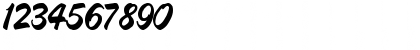 Download Best Regular Font Numeric Preview