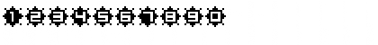 Download BM ruby A12 Font Numeric Preview