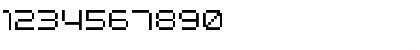 Download BM space A9 Font Numeric Preview