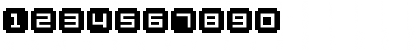 Download BM stamp A9 Font Numeric Preview