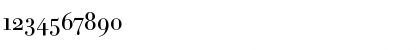 Download BodoniAntSCTReg Regular Font Numeric Preview